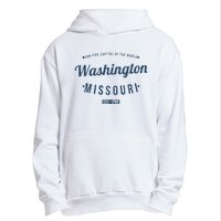 Washington Missouri Vintage Souvenir Washington Urban Pullover Hoodie