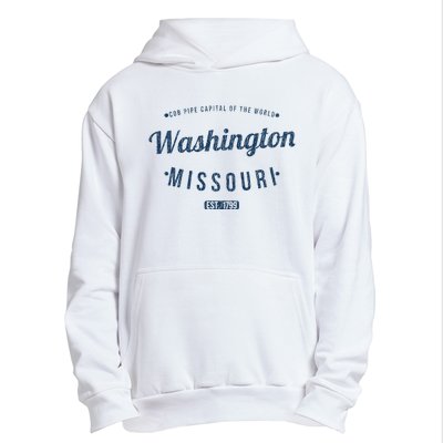 Washington Missouri Vintage Souvenir Washington Urban Pullover Hoodie