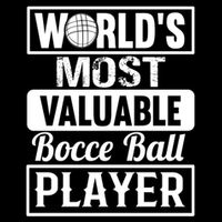 World Most Valuable Bocce Ball Player Bocce Ball Gift Impact Tech Backpack