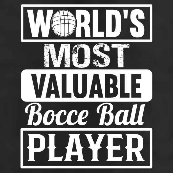 World Most Valuable Bocce Ball Player Bocce Ball Gift 11oz C Handle Ceramic Mug