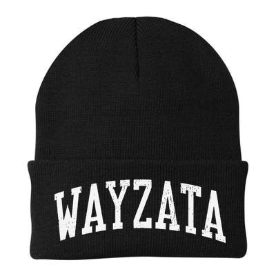 Wayzata Mn Vintage Athletic Sports Js02 Beanie