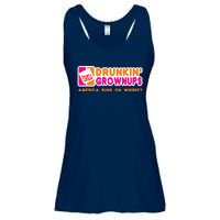 Whiskey Men Women Drunkin Grownups Whiskey Drinker Gifts Ladies Essential Flowy Tank