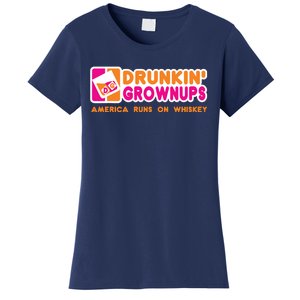 Whiskey Men Women Drunkin Grownups Whiskey Drinker Gifts Women's T-Shirt