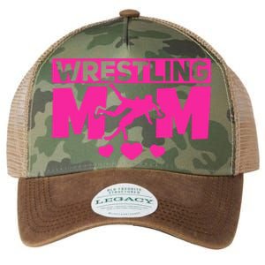 Wrestling Mama Wrestle Wrestler Mom I Wrestling Mom Gift Legacy Tie Dye Trucker Hat