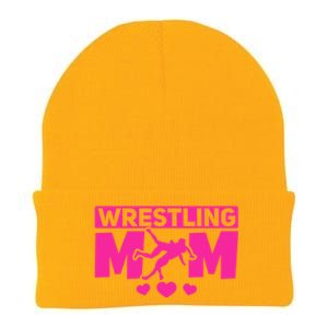 Wrestling Mama Wrestle Wrestler Mom I Wrestling Mom Gift Knit Cap Winter Beanie