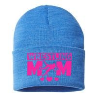 Wrestling Mama Wrestle Wrestler Mom I Wrestling Mom Gift Sustainable Knit Beanie