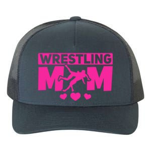 Wrestling Mama Wrestle Wrestler Mom I Wrestling Mom Gift Yupoong Adult 5-Panel Trucker Hat