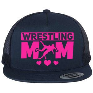 Wrestling Mama Wrestle Wrestler Mom I Wrestling Mom Gift Flat Bill Trucker Hat