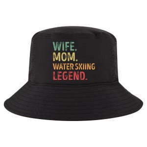 Wife Mom Water Skiing Legend Meaningful Gift Cool Comfort Performance Bucket Hat