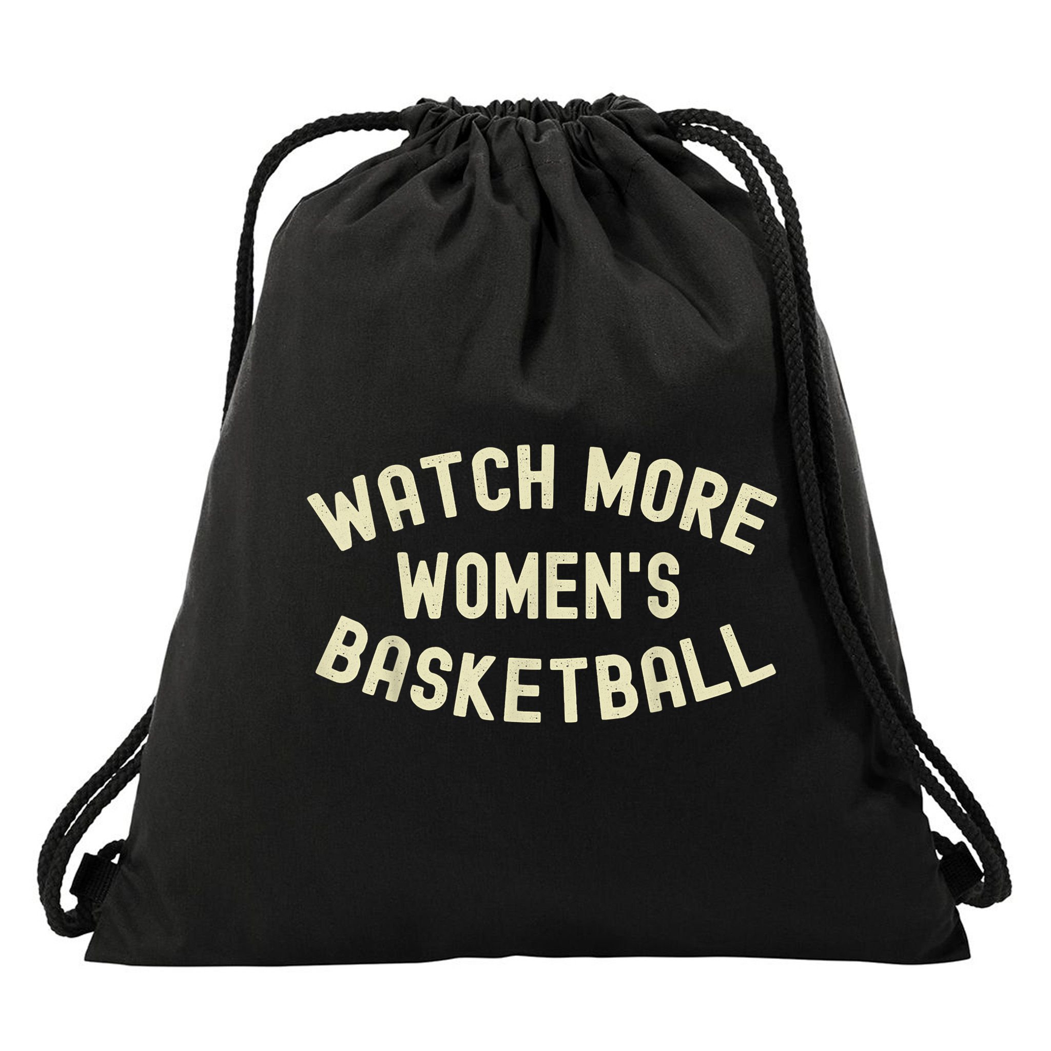 Watch More Women's Basketball Drawstring Bag