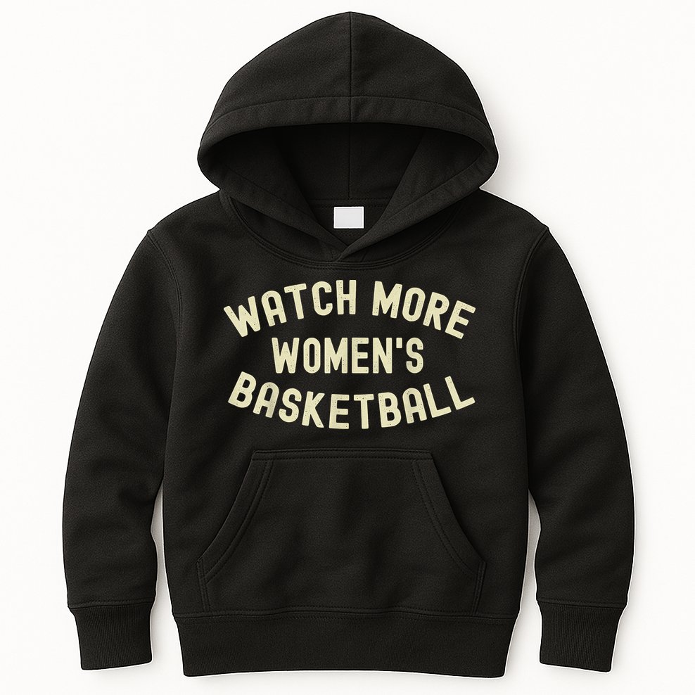 Watch More Women's Basketball Kids Hoodie