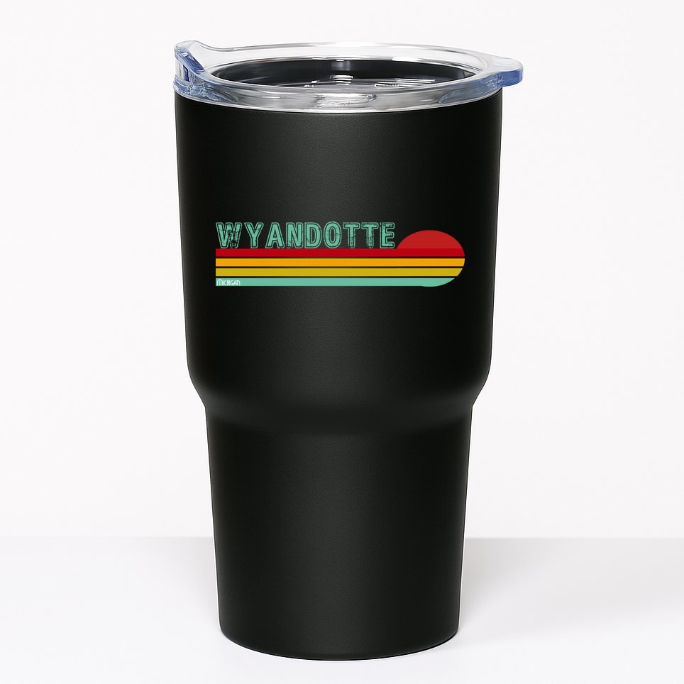 Wyandotte Michigan Tumbler