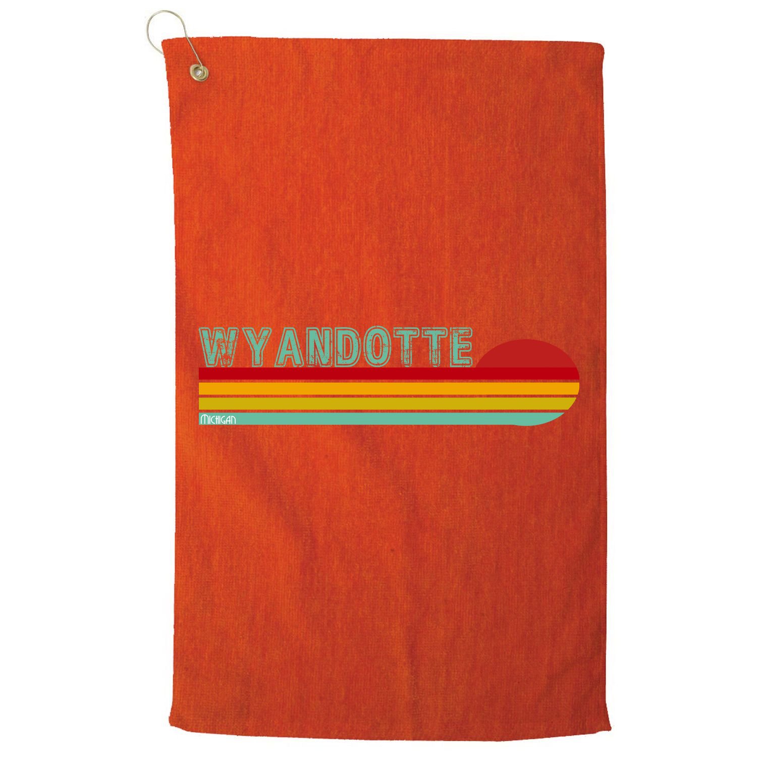 Wyandotte Michigan Golf Towel