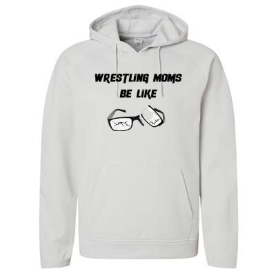 Wrestling Mom Performance Fleece Hoodie