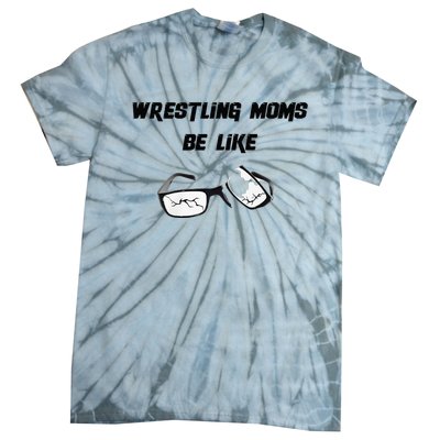 Wrestling Mom Tie-Dye T-Shirt