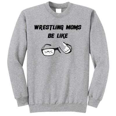 Wrestling Mom Tall Sweatshirt