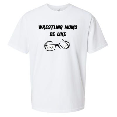 Wrestling Mom Sueded Cloud Jersey T-Shirt