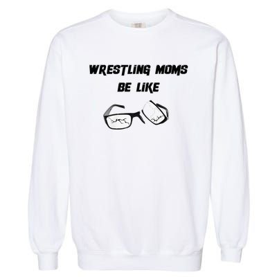 Wrestling Mom Garment-Dyed Sweatshirt