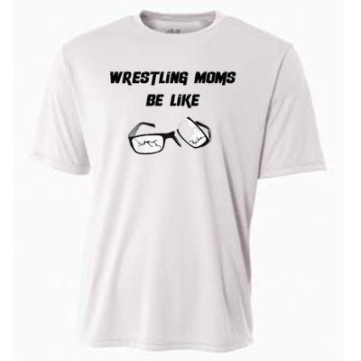 Wrestling Mom Cooling Performance Crew T-Shirt