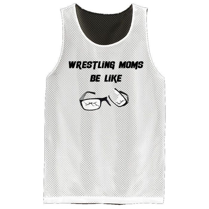 Wrestling Mom Mesh Reversible Basketball Jersey Tank