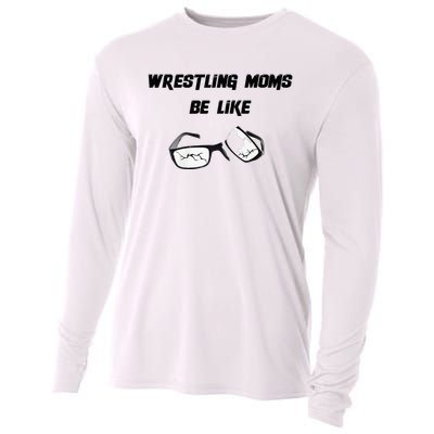 Wrestling Mom Cooling Performance Long Sleeve Crew