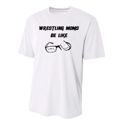 Wrestling Mom Performance Sprint T-Shirt