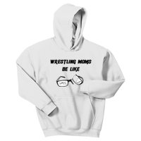 Wrestling Mom Kids Hoodie