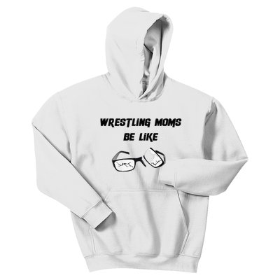 Wrestling Mom Kids Hoodie