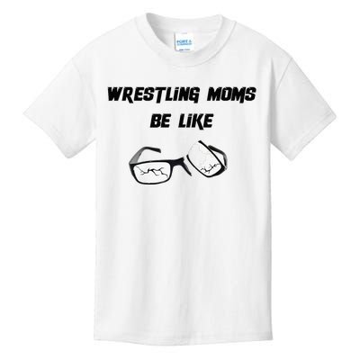 Wrestling Mom Kids T-Shirt