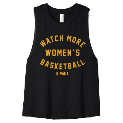 Watch More Wbb Women's Racerback Cropped Tank