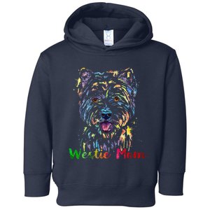 Westie Mom Westie Dog Lovers Mothers Day Gifts Toddler Hoodie