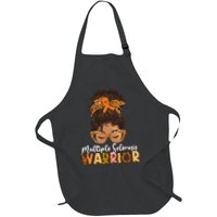 Womens MS Warrior Messy Bun - Multiple Sclerosis Awareness Apron