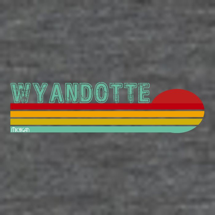 Wyandotte Michigan 7-Panel Snapback Hat