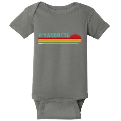 Wyandotte Michigan Baby Bodysuit