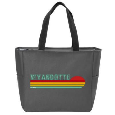 Wyandotte Michigan Zip Tote Bag