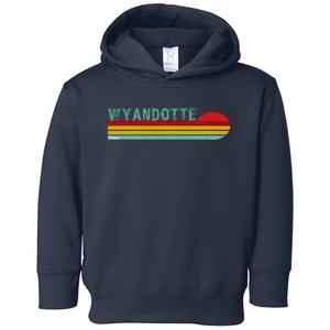 Wyandotte Michigan Toddler Hoodie