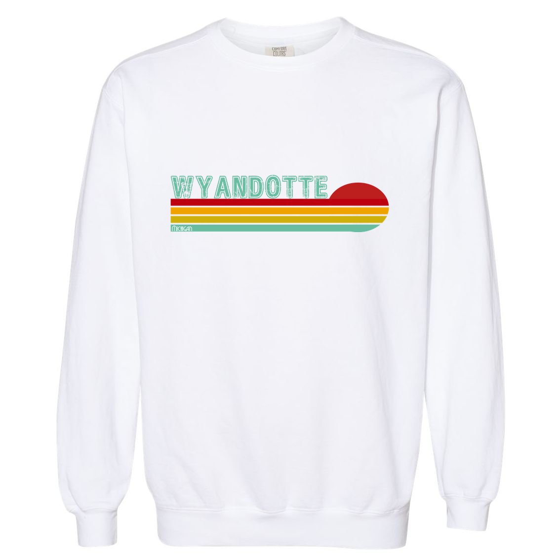 Wyandotte Michigan Garment-Dyed Sweatshirt