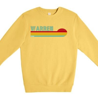 Warren Michigan Premium Crewneck Sweatshirt