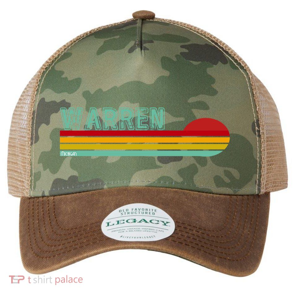 Warren Michigan Legacy Tie Dye Trucker Hat