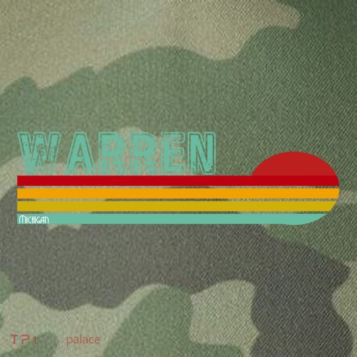 Warren Michigan Legacy Tie Dye Trucker Hat