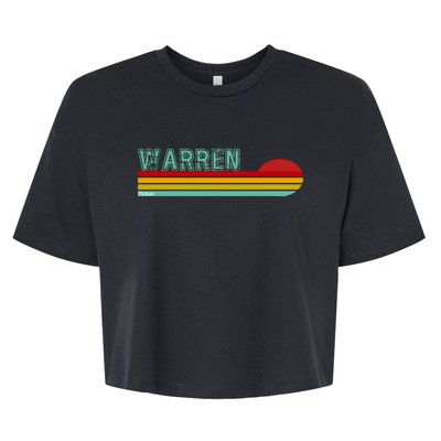 Warren Michigan Bella+Canvas Jersey Crop Tee