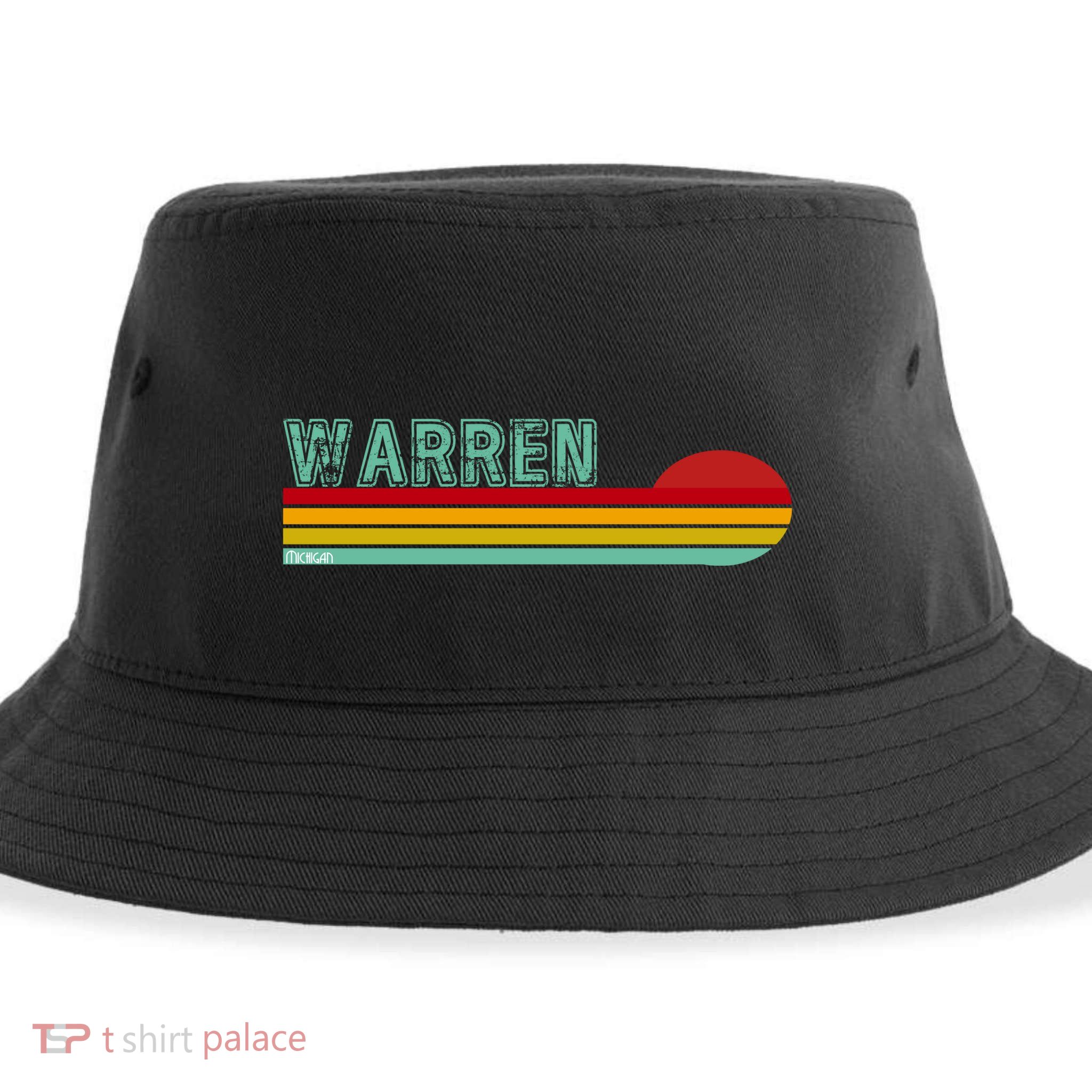 Warren Michigan Sustainable Bucket Hat