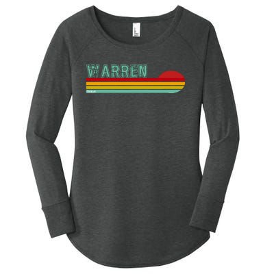 Warren Michigan Women's Perfect Tri Tunic Long Sleeve Shirt