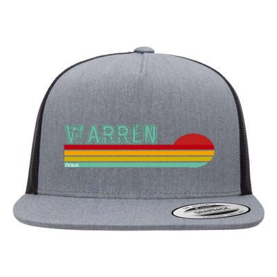 Warren Michigan Flat Bill Trucker Hat