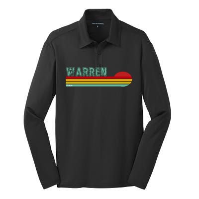 Warren Michigan Silk Touch Performance Long Sleeve Polo