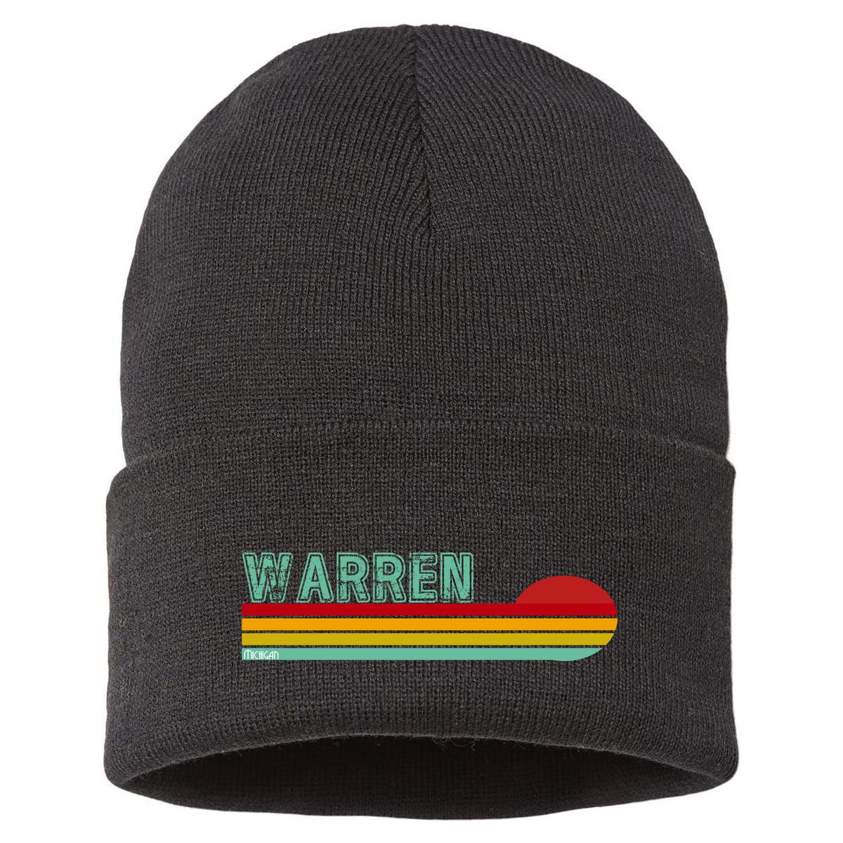 Warren Michigan Sustainable Knit Beanie
