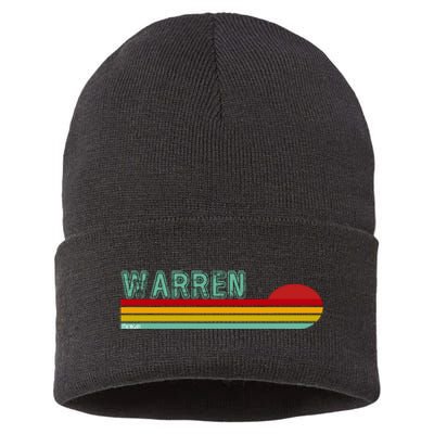 Warren Michigan Sustainable Knit Beanie