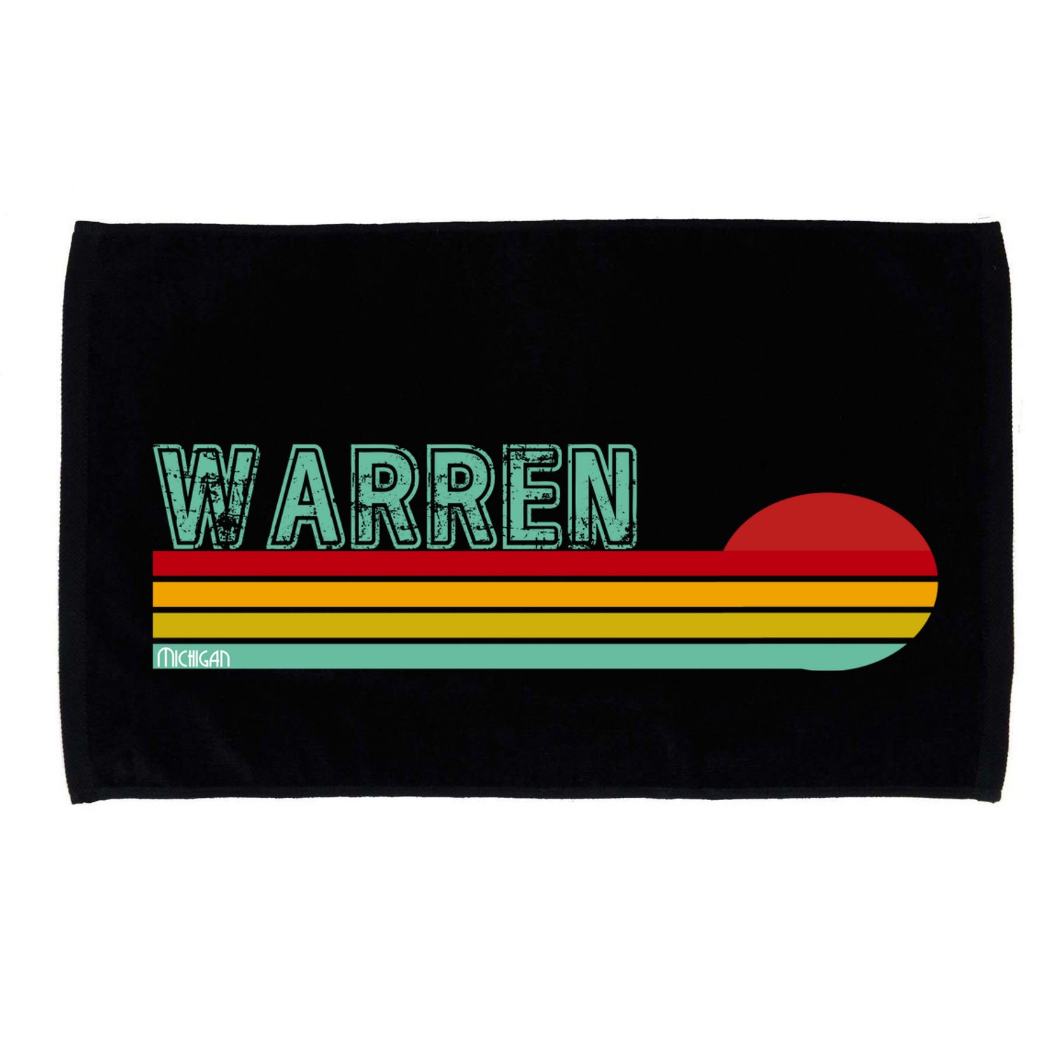 Warren Michigan Microfiber Hand Towel