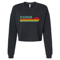 Warren Michigan Cropped Pullover Crew