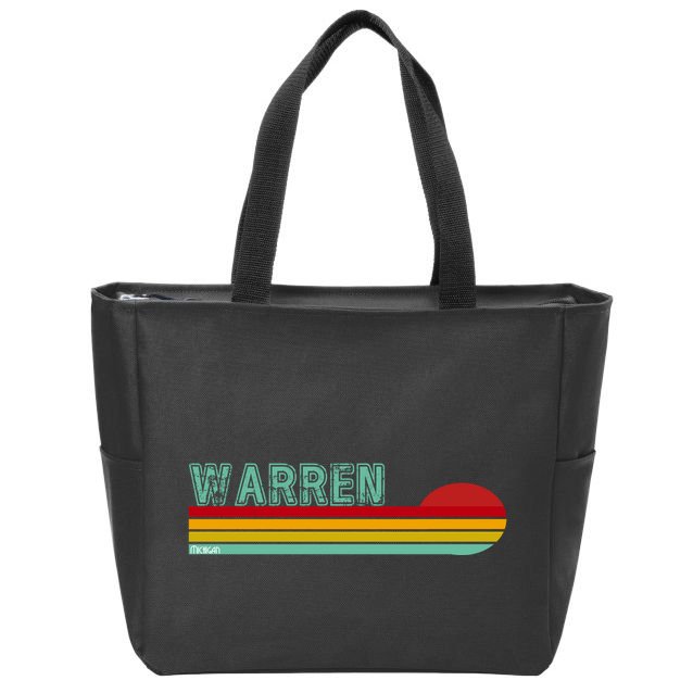 Warren Michigan Zip Tote Bag
